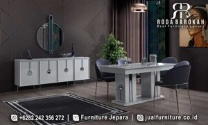 Jual Murah Meja Makan Stainless Minimalis COD FS-289