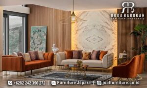 Sofa Mewah Jepara Stainless Ruang Tamu Mewah FS-296