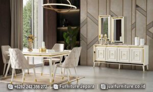 Promo Januari Meja Makan Minimalis Modern Jepara FS-320