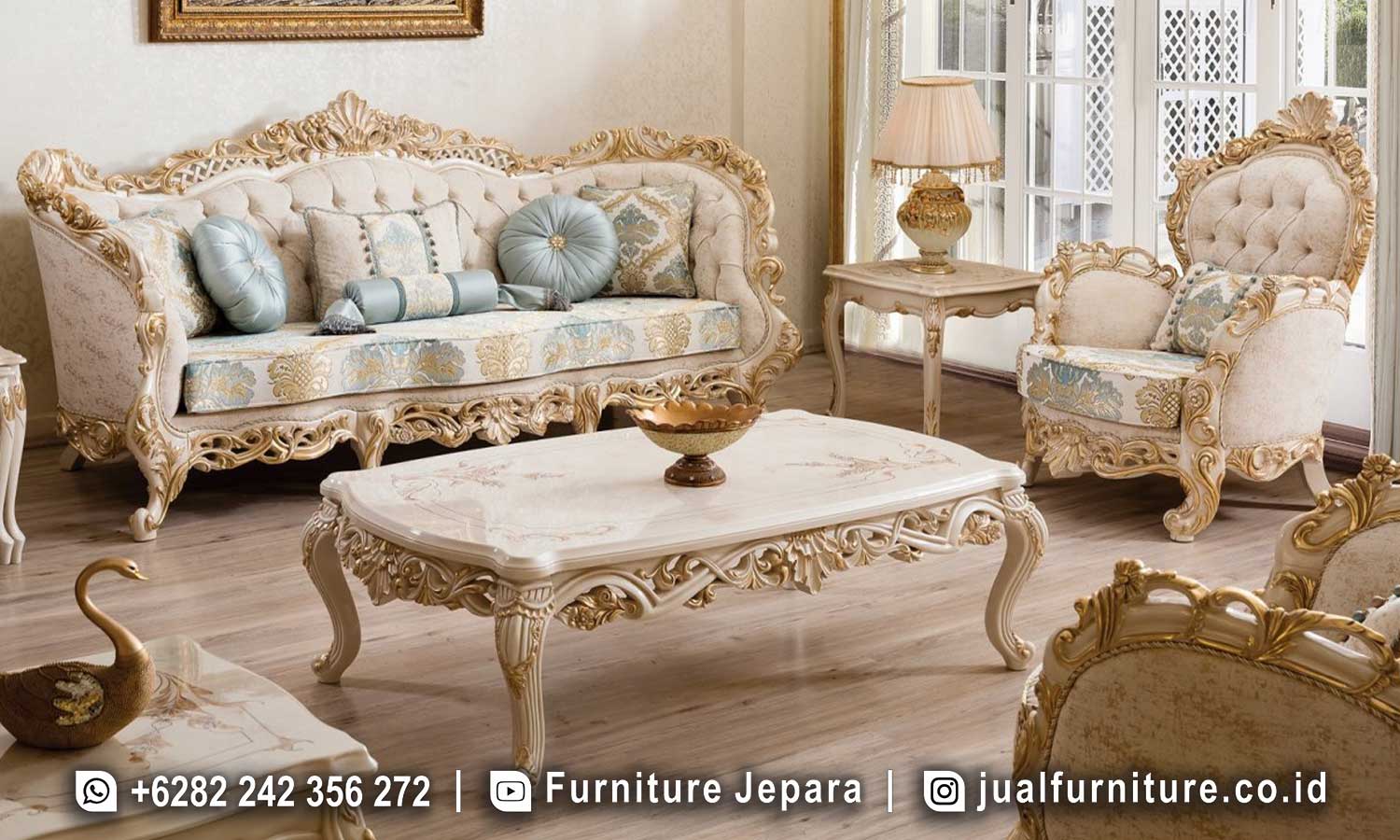 Diskon Spesial Sofa Tamu Mewah Estetik Banget FS-674