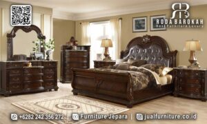Hot Promo Tempat Tidur Jati Terlaris 2025 FS-773 hadir dengan kayu jati yang diukir elegan dan busa tebal, sempurna untuk gaya klasik modern di kamar Anda.