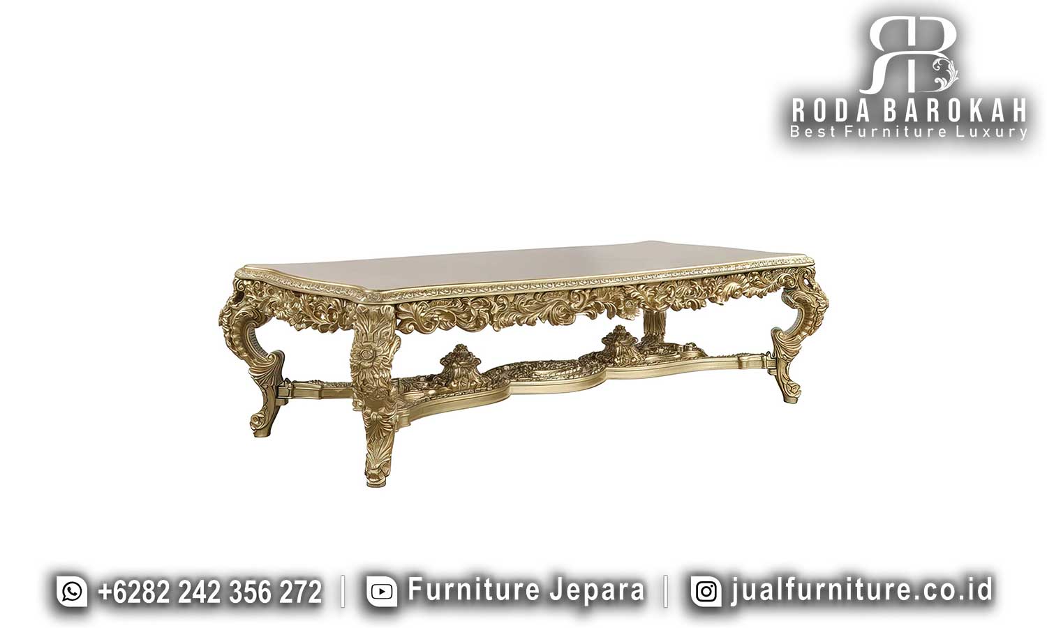 Workshop Meja Makan Mewah Terbaru Desain Menarik FS-876