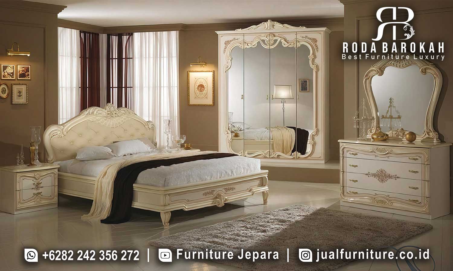 Jual Kamar Tidur Mewah Capri Tampilan Eksklusif FS1411