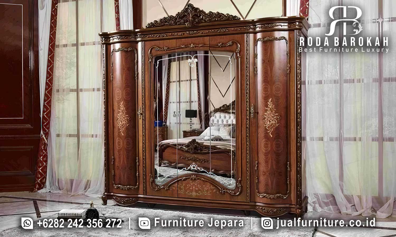 Jual Tempat Tidur Mewah Noblesse Relief Detail FS1345