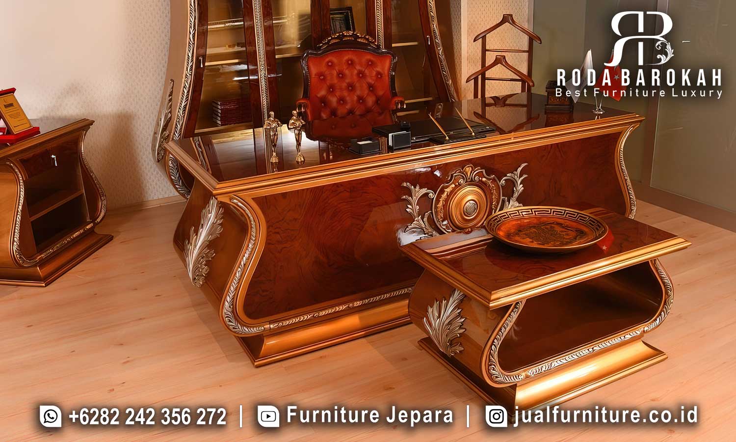 Meja Kantor Jepara Maestro Tahan Lama FS1430