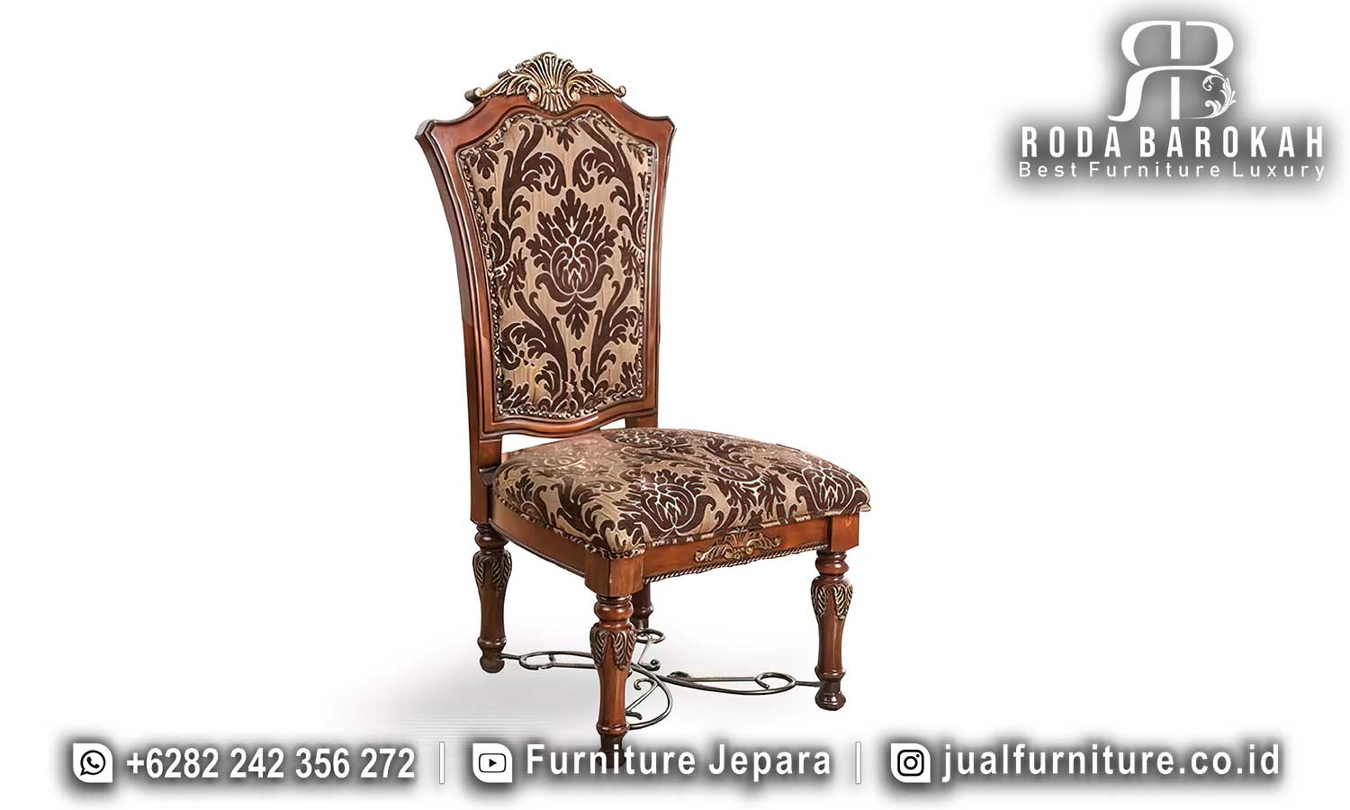 Meja Makan Natural Mewah Palazzo Kualitas Pengerjaan FS1401
