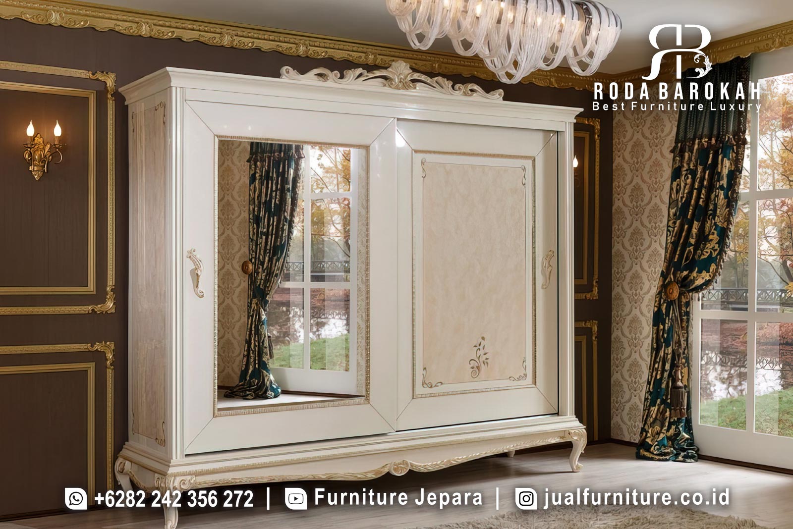 Jual Tempat Tidur Mewah Luxury Eropa Elegan FS1502