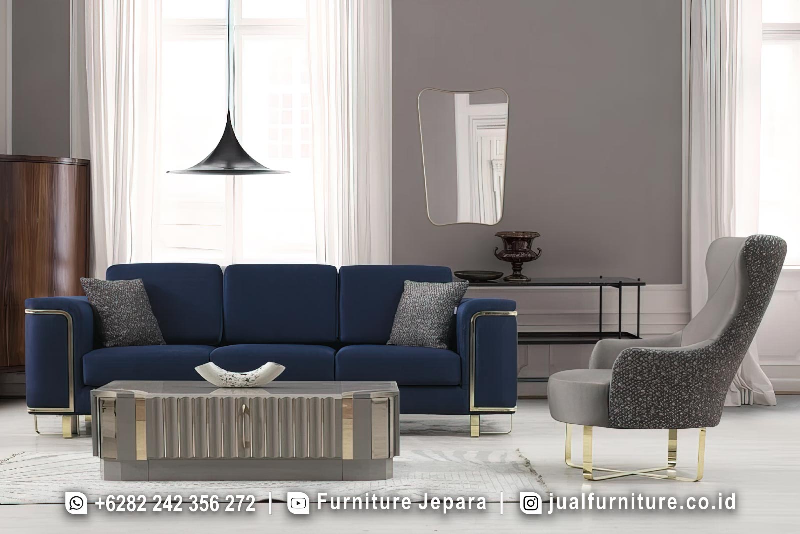 Promo Sofa Tamu Modern Mewah Jepara FS1522