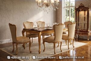 Ruang Makan Mewah Estetik Royal Palace FS1517